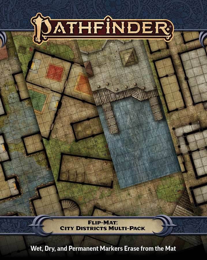 Pathfinder Flip-Mat: City Districts Multi-Pack -