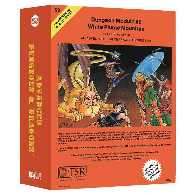 Classic Module Dice Collection: White Plume Mountain -