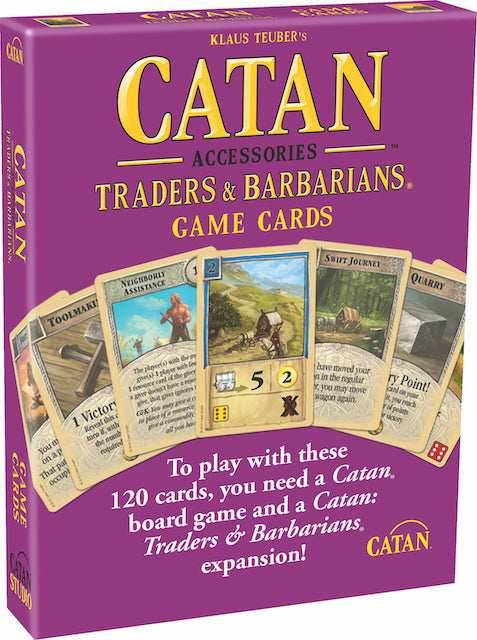 Catan: Traders & Barbarians Replacement Game Cards -