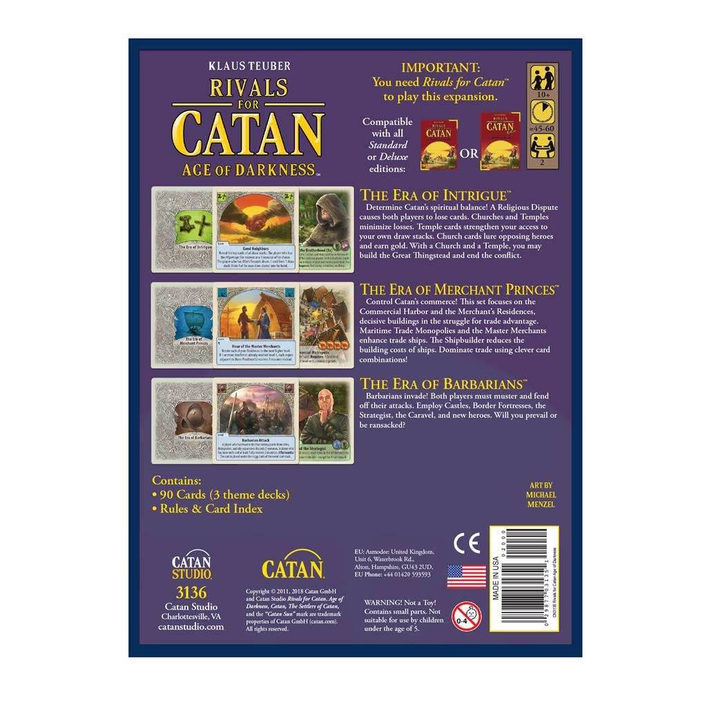 Rivals for Catan Exp: Age of Darkness (revised) -