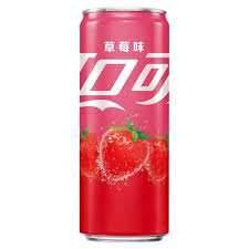 Coca Cola Strawberry (330ml)(China) -