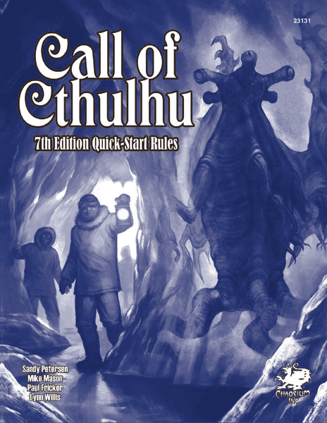 Call of Cthulhu Seventh Edition Quick-Start Rules -