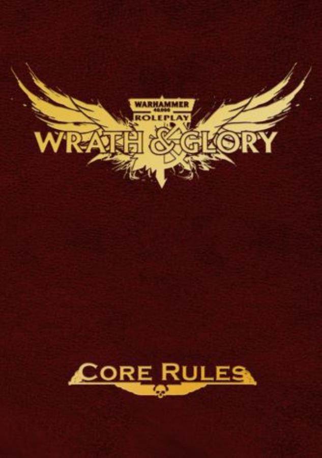 Warhammer 40K: Wrath & Glory RPG - Red Leatherette -