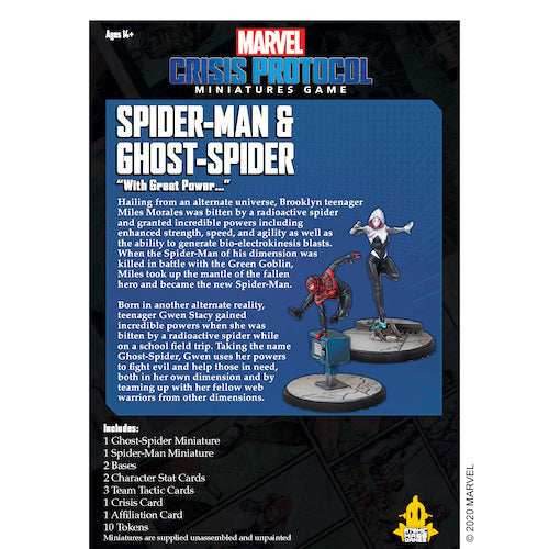 Marvel Crisis Protocol: Spider-Man & Ghost-Spider -