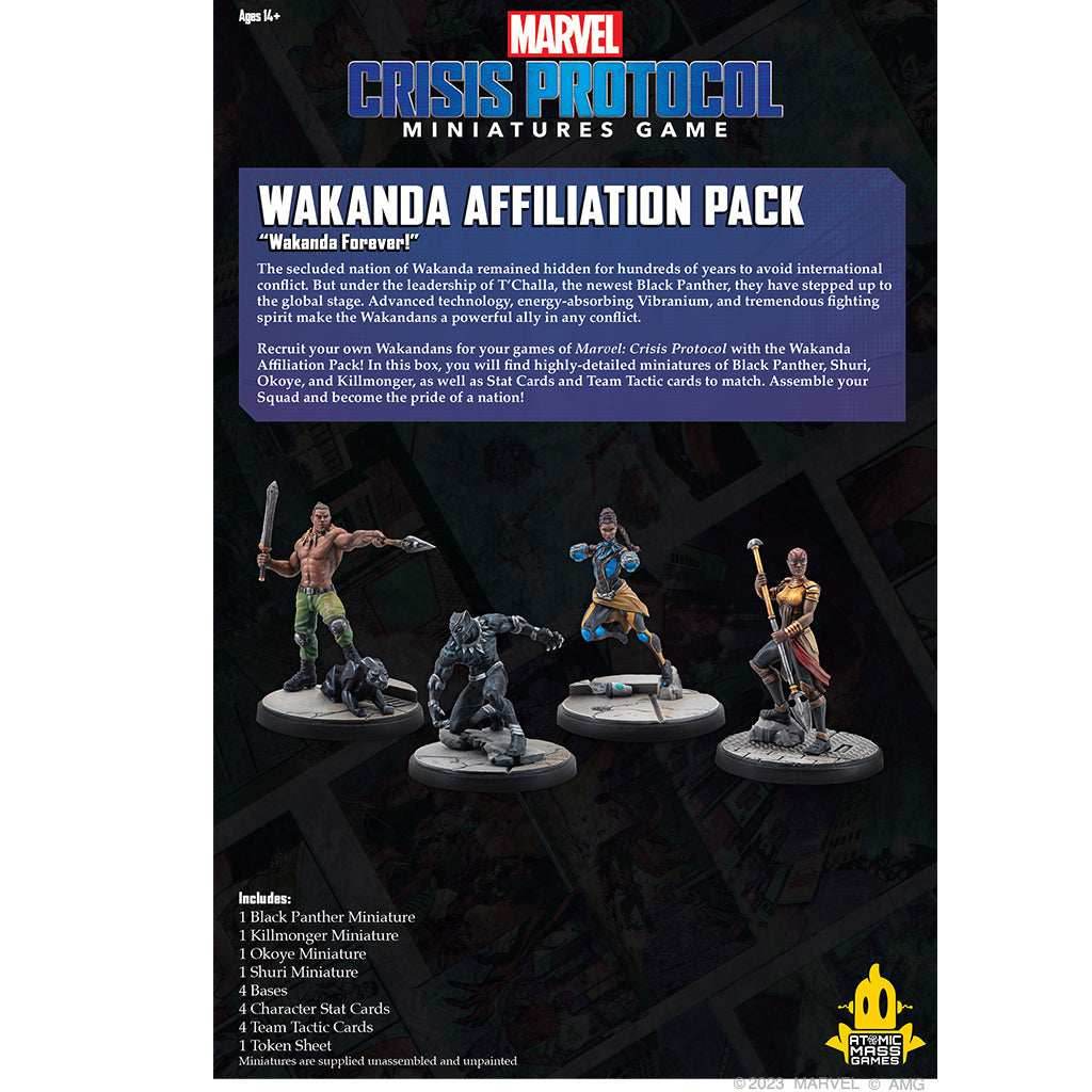 Marvel Crisis Protocol: Wakanda Affiliation Pack -