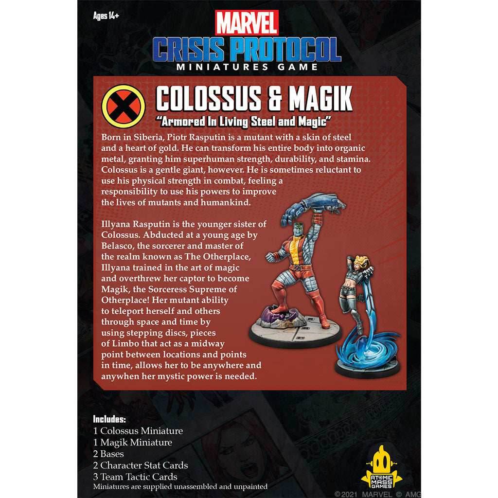 Marvel Crisis Protocol: Colossus & Magik -