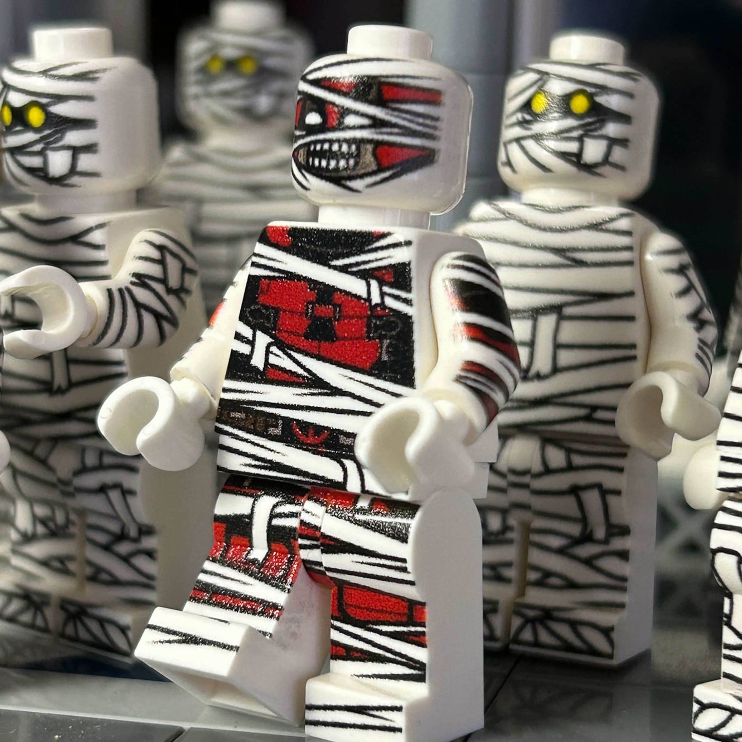 Merc as Mummy Minifig made using LEGO parts -