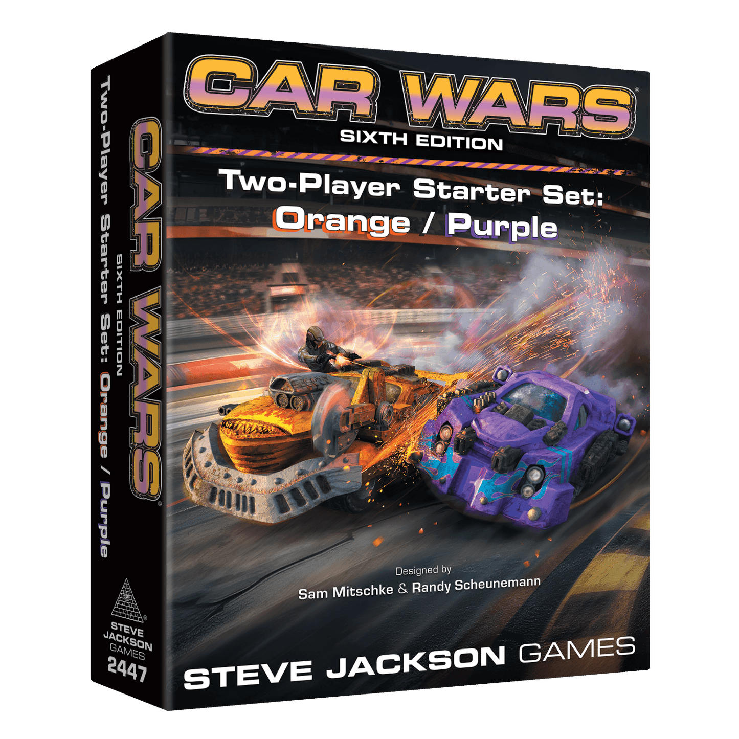 Car Wars: 2 Player Starter Set Orange/Purple -
