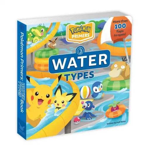 Pokémon Primers: Water Types Book - Board Book -
