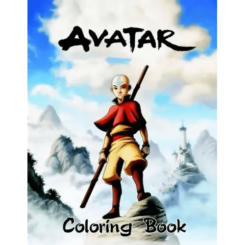 Avatar Coloring Book: Coloring Book for Kids and Adults with Fun, Easy, and Relaxing Coloring Pages - Paperback -