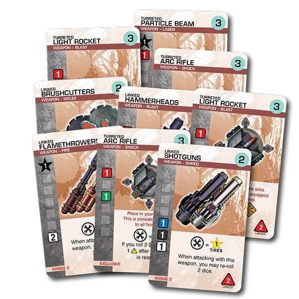 Car Wars: Linked Weapons Pack -
