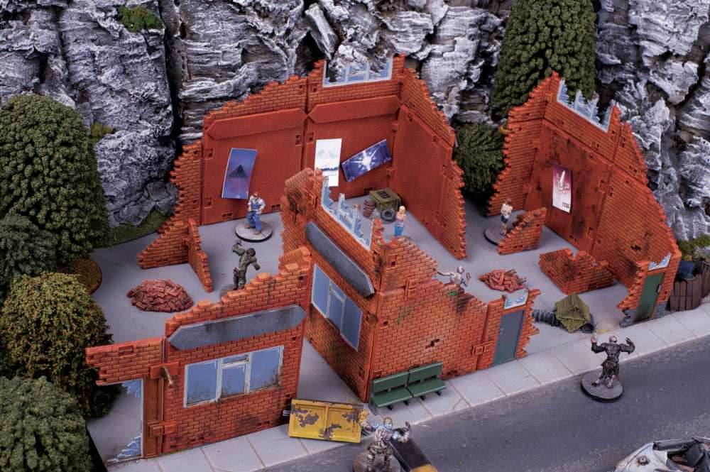 Terrain Crate: Destroyed Building -
