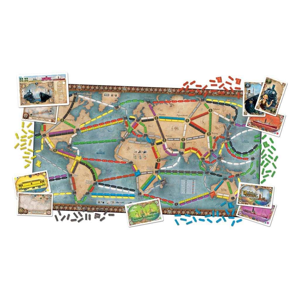 Ticket to Ride: Rails and Sails -