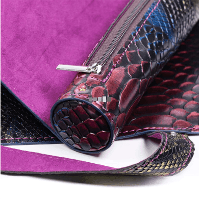 Dragon Scale Roll Up Leatherette Dice Mat -