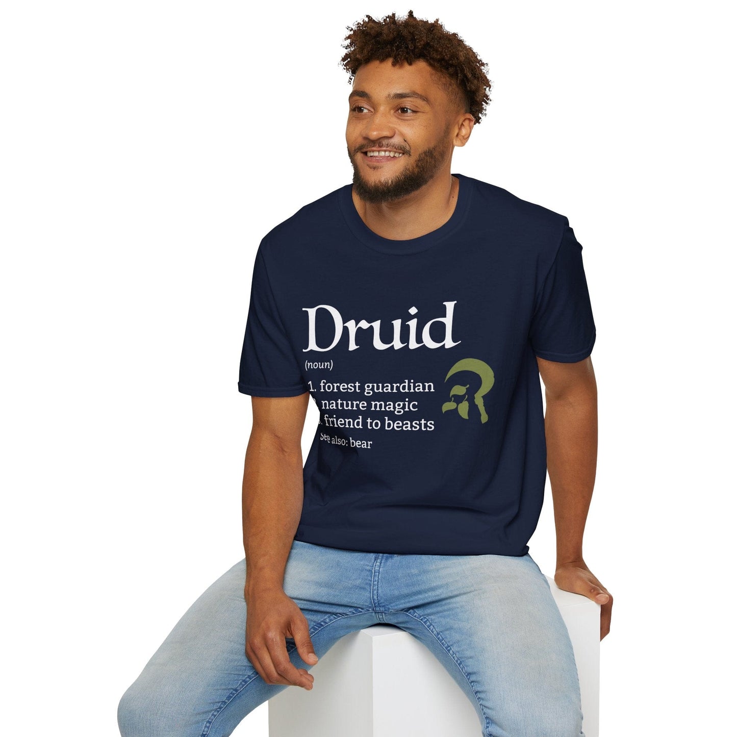 Druid Class Definition T-Shirt – Funny DnD Definition Tee