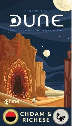 Dune: Choam and House Richese Expansions -