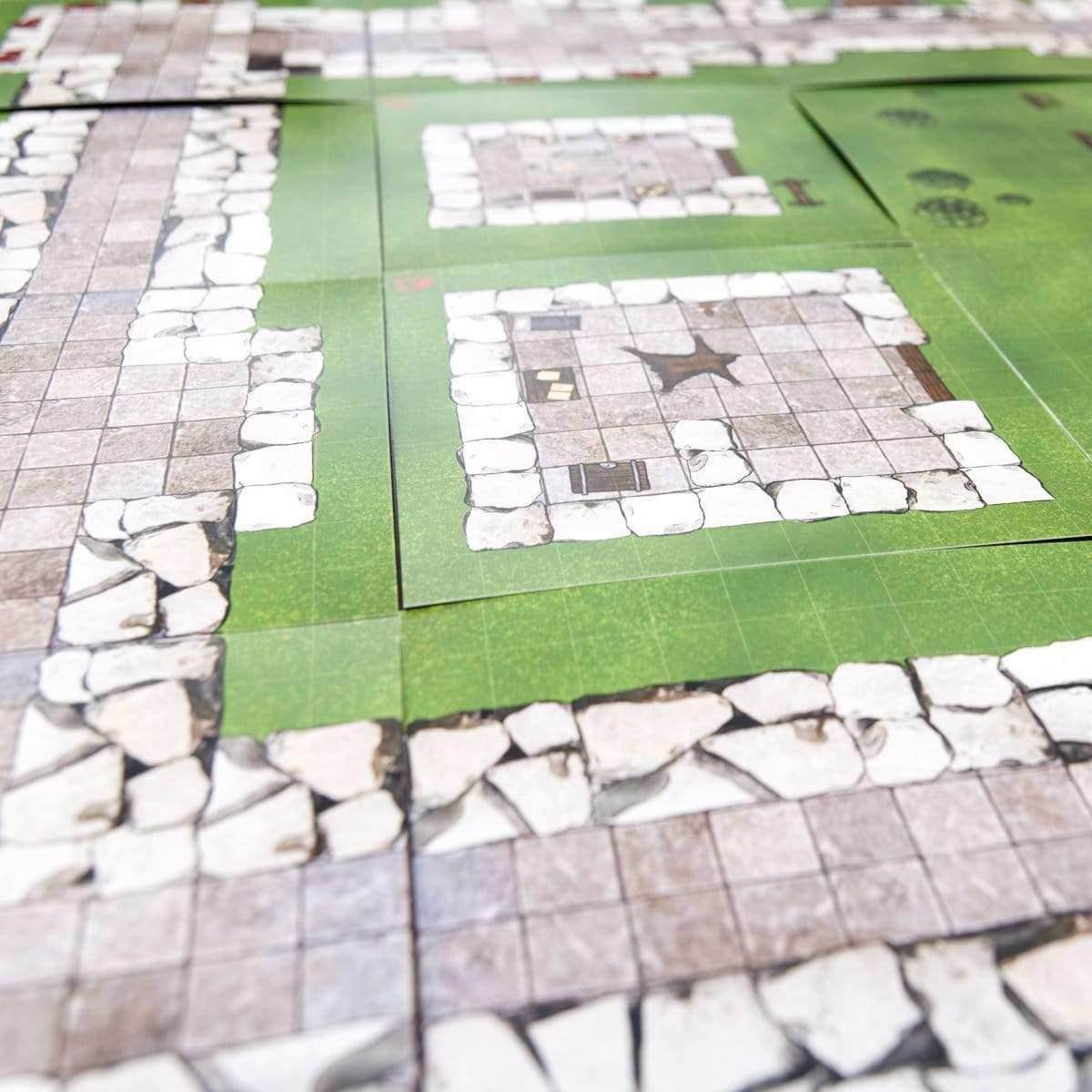 Modular Fortification Castle Tiles -