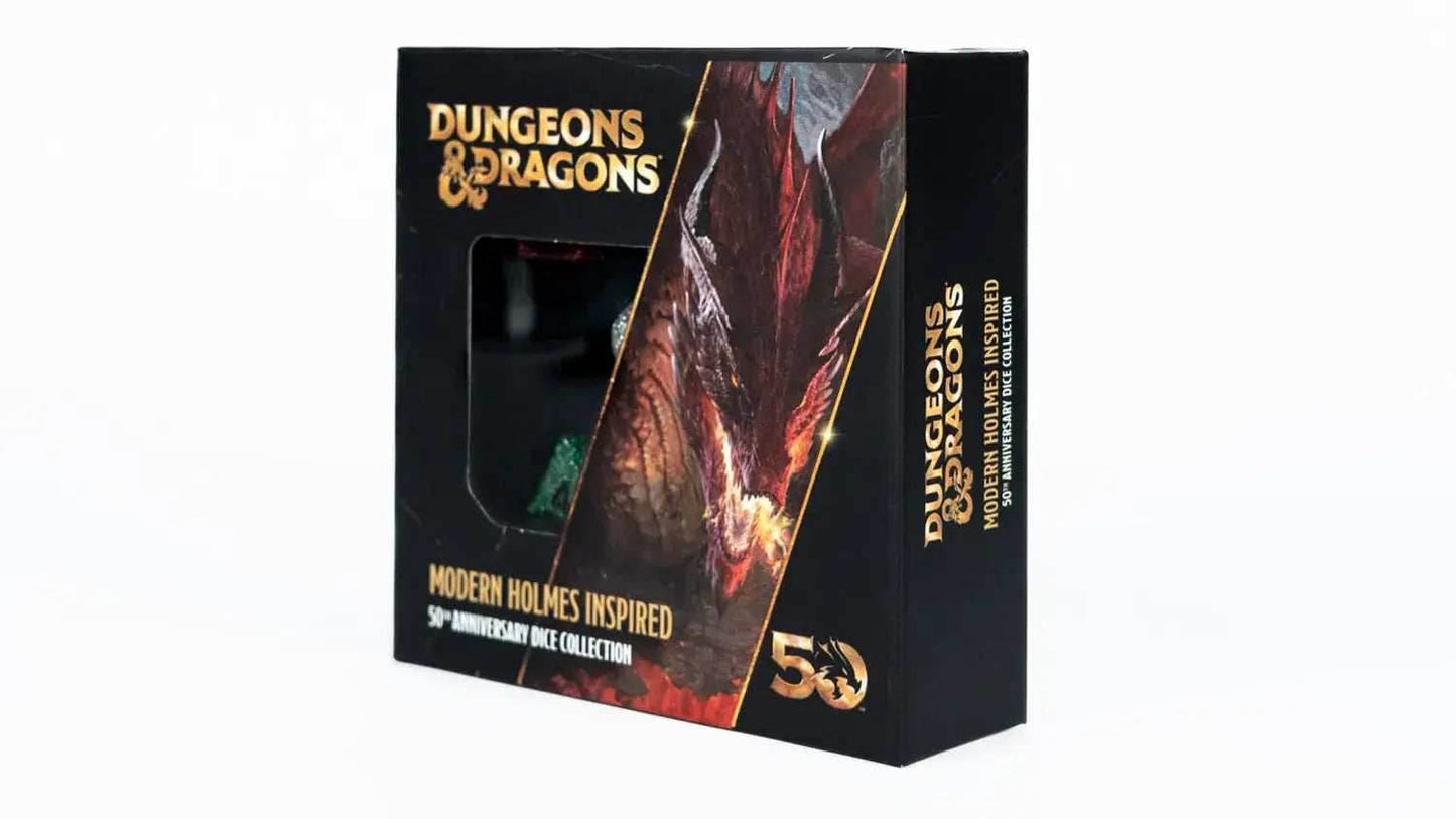 D&D 50th Anniversary Modern Holmes Inspired Dice Set -