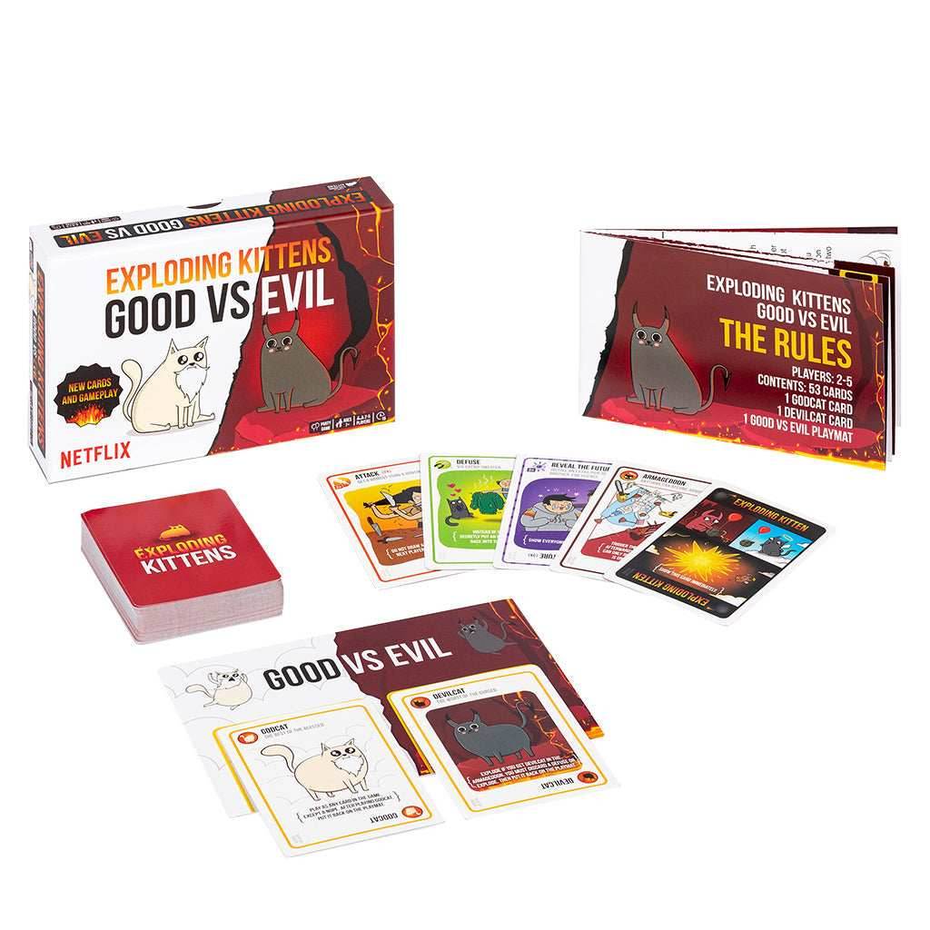 Exploding Kittens Good vs Evil -