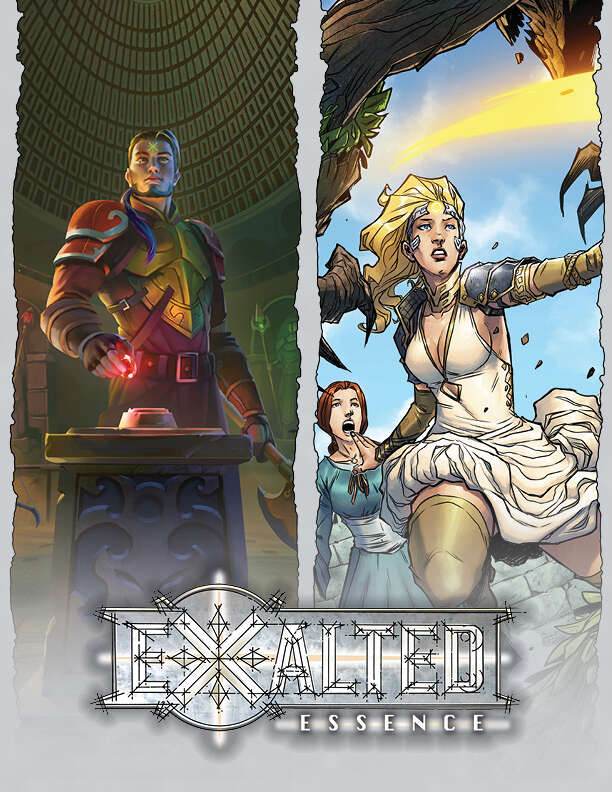 Exalted: Essence GM Screen -