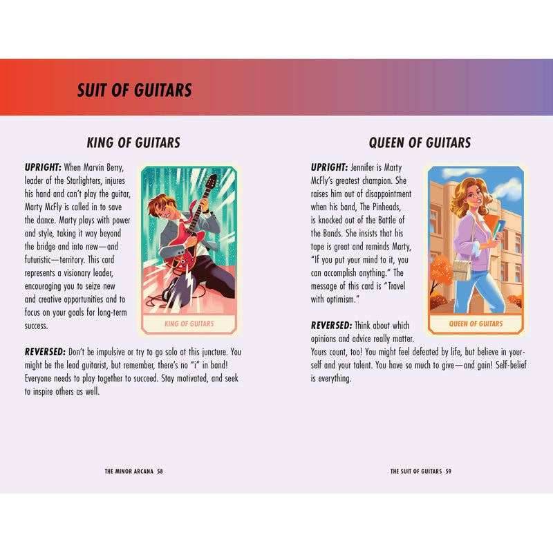 Back to the Future Tarot Deck and Guidebook -