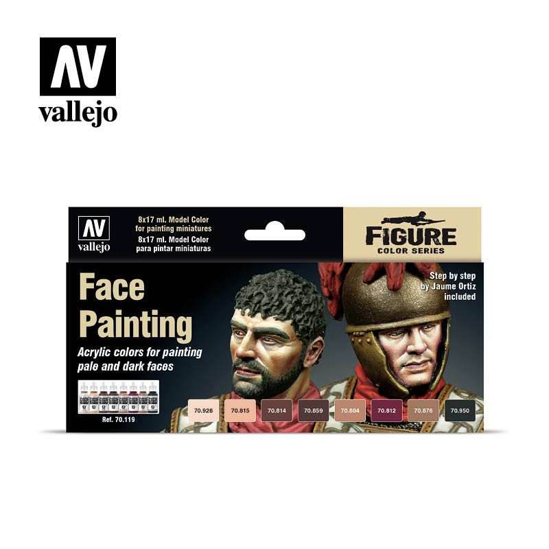 Model Color Set: Faces Set Jaume Ortiz (8) -