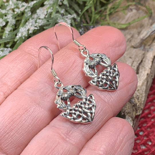 Audrey Thistle Earrings -