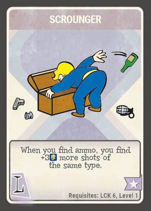 Fallout: The Roleplaying Game - Perk Cards -