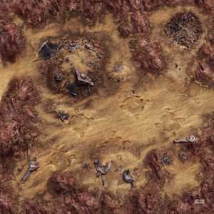 Star Wars: Legion - Desert Junkyard Game Mat -