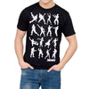 Fortnite Dance Dance Adult Black T-shirt