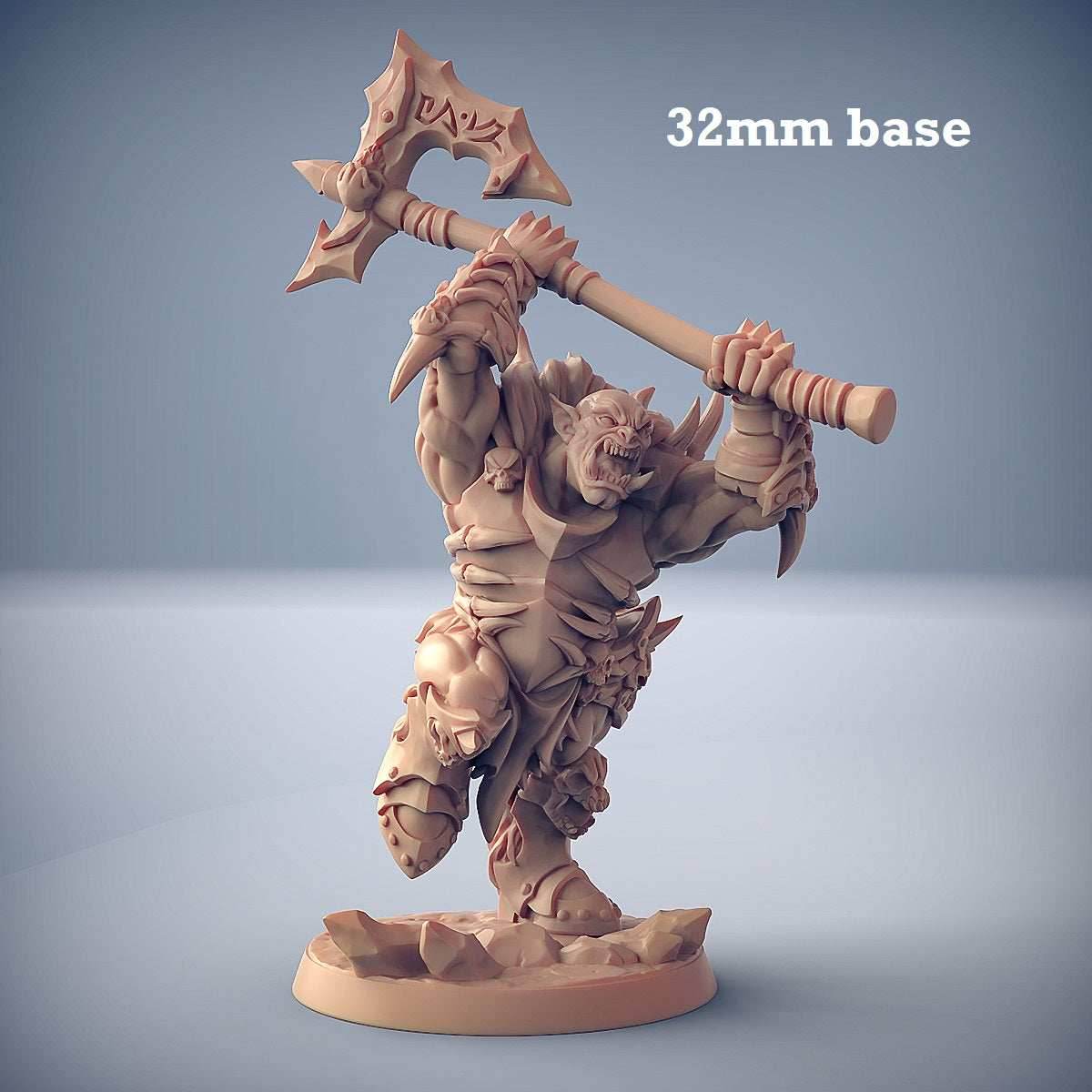 Frostmetal Orc: Sculpt A (Male Orc Barbarian) -