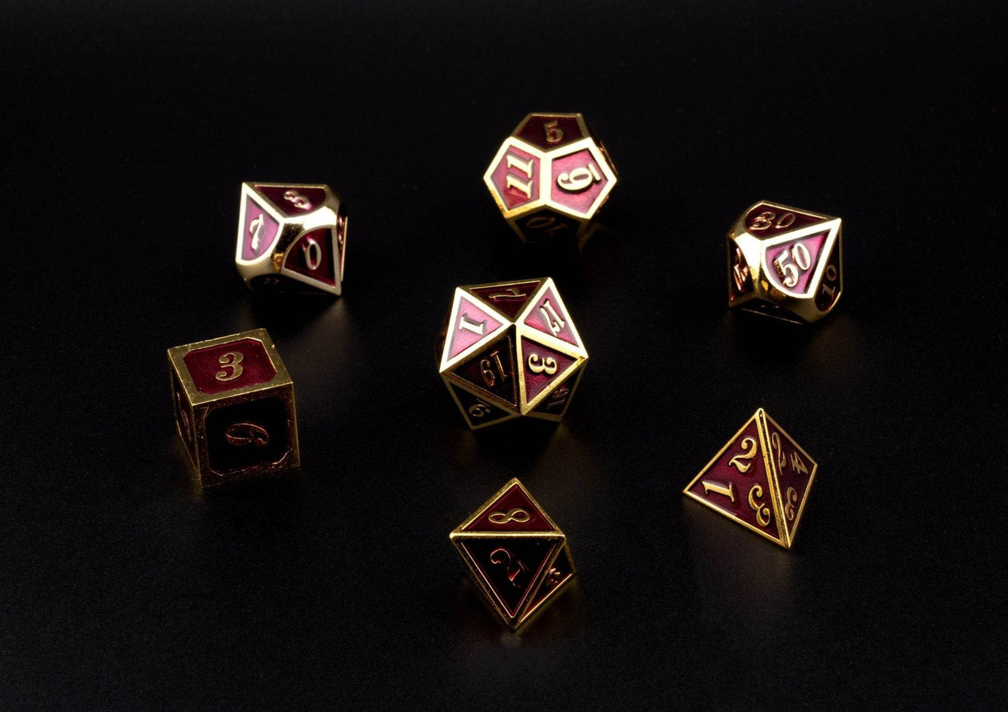 Garnet Embers Dice Set -