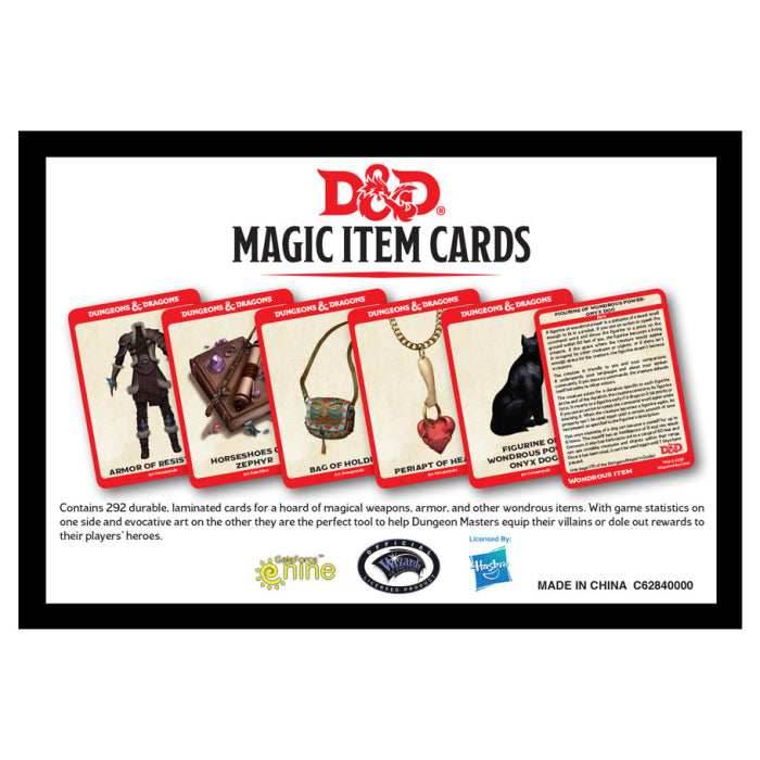 D&D: Magic Item Cards -