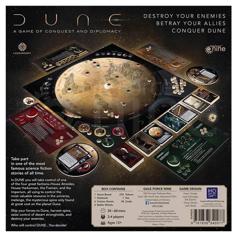 Dune: A Game of Conquest & Diplomacy (Film Version) -