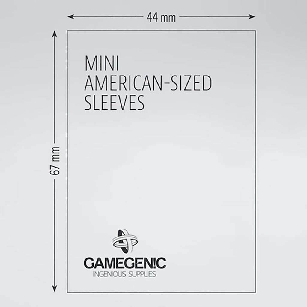 Gamegenic Prime Sleeves: Mini-American (44 x 67 mm) -