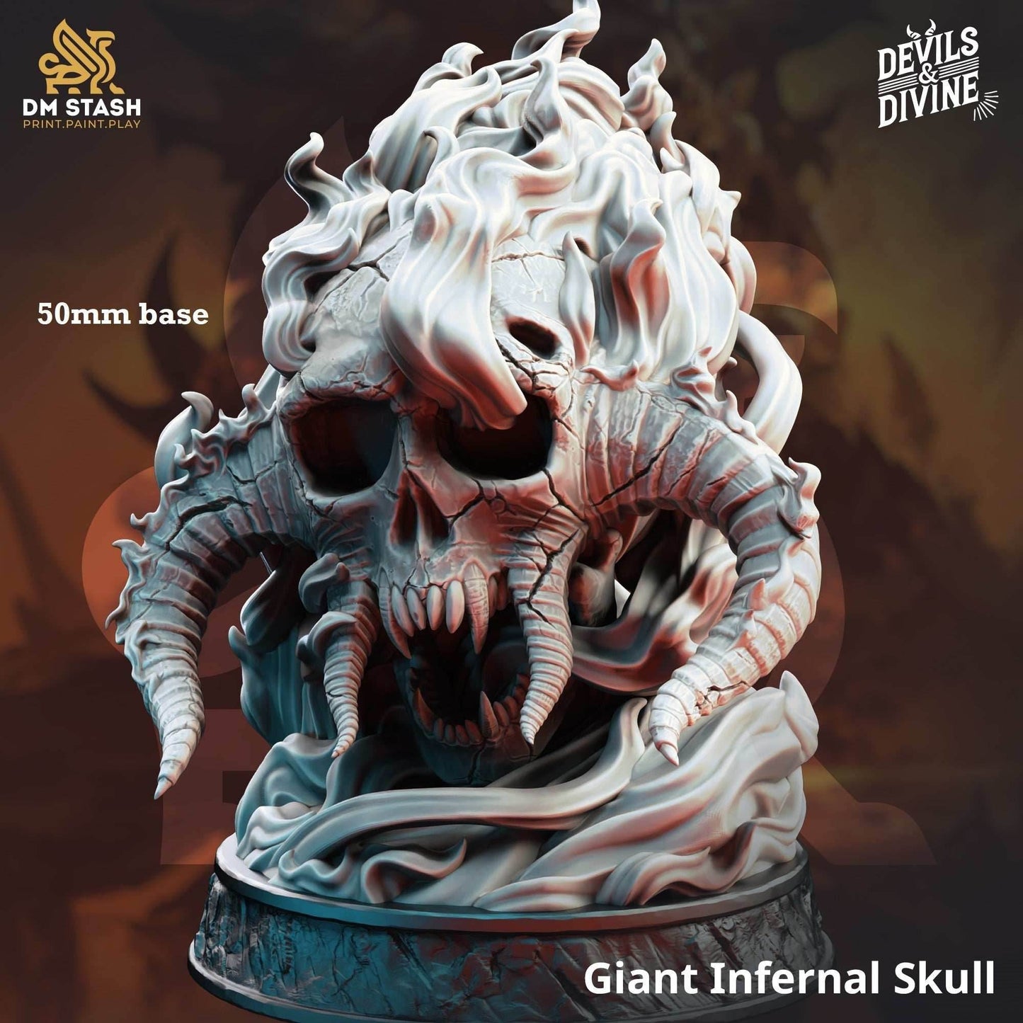 Giant Infernal Skull -