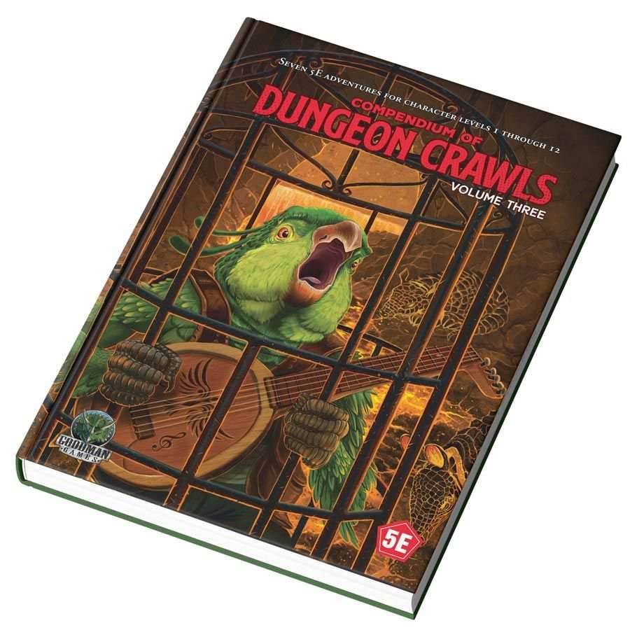 Compendium of Dungeon Crawls: Volume 3 Through Caves & Forests -