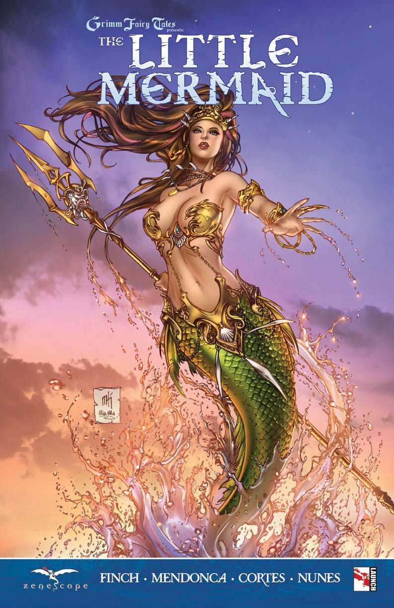 Grimm Fairy Tales: The Little Mermaid Graphic Novel -