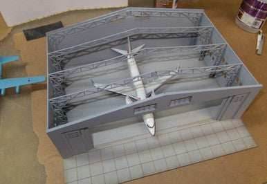 6mm Aircraft Hangar (Matboard) - 285CSS154 -