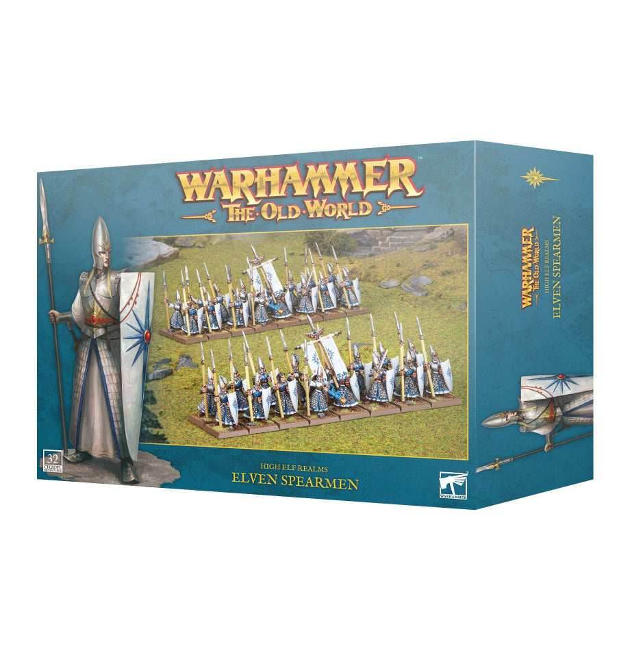 Warhammer: The Old World - High Elf Realms - Elven Spearmen -