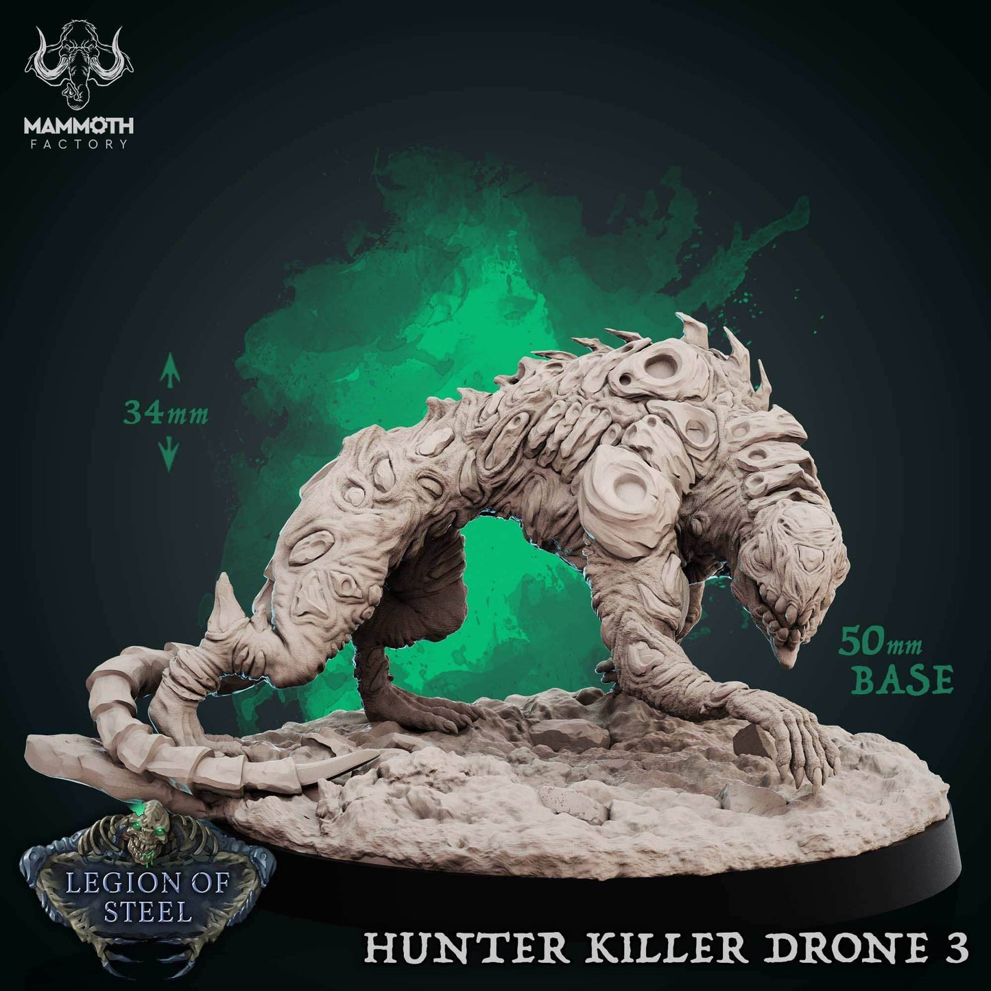 Hunter Killer Drone: Sculpt 3 (Eldritch Mole Rat, Maybe?) -