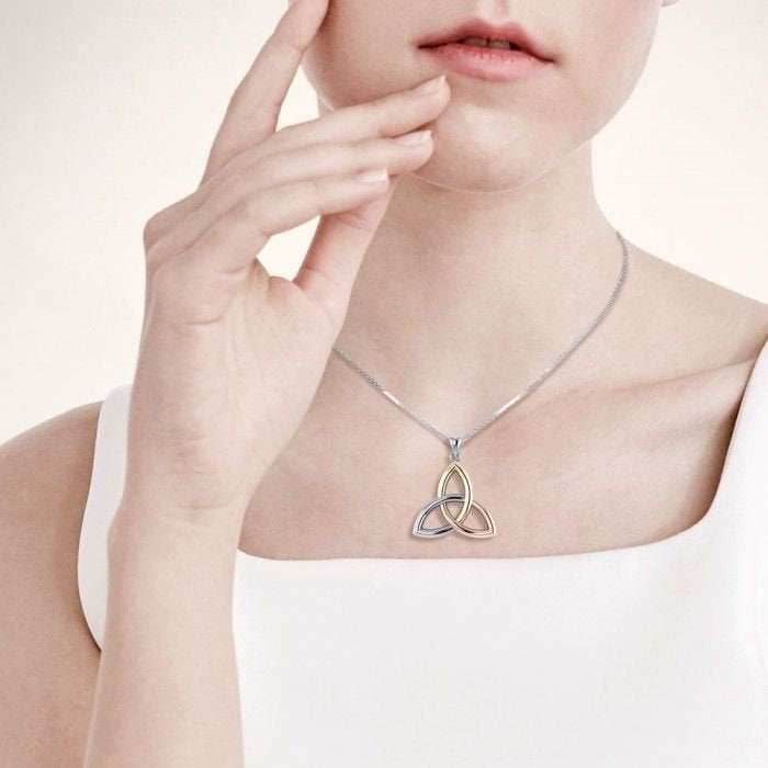 Celtic Trinity Knot Necklace -