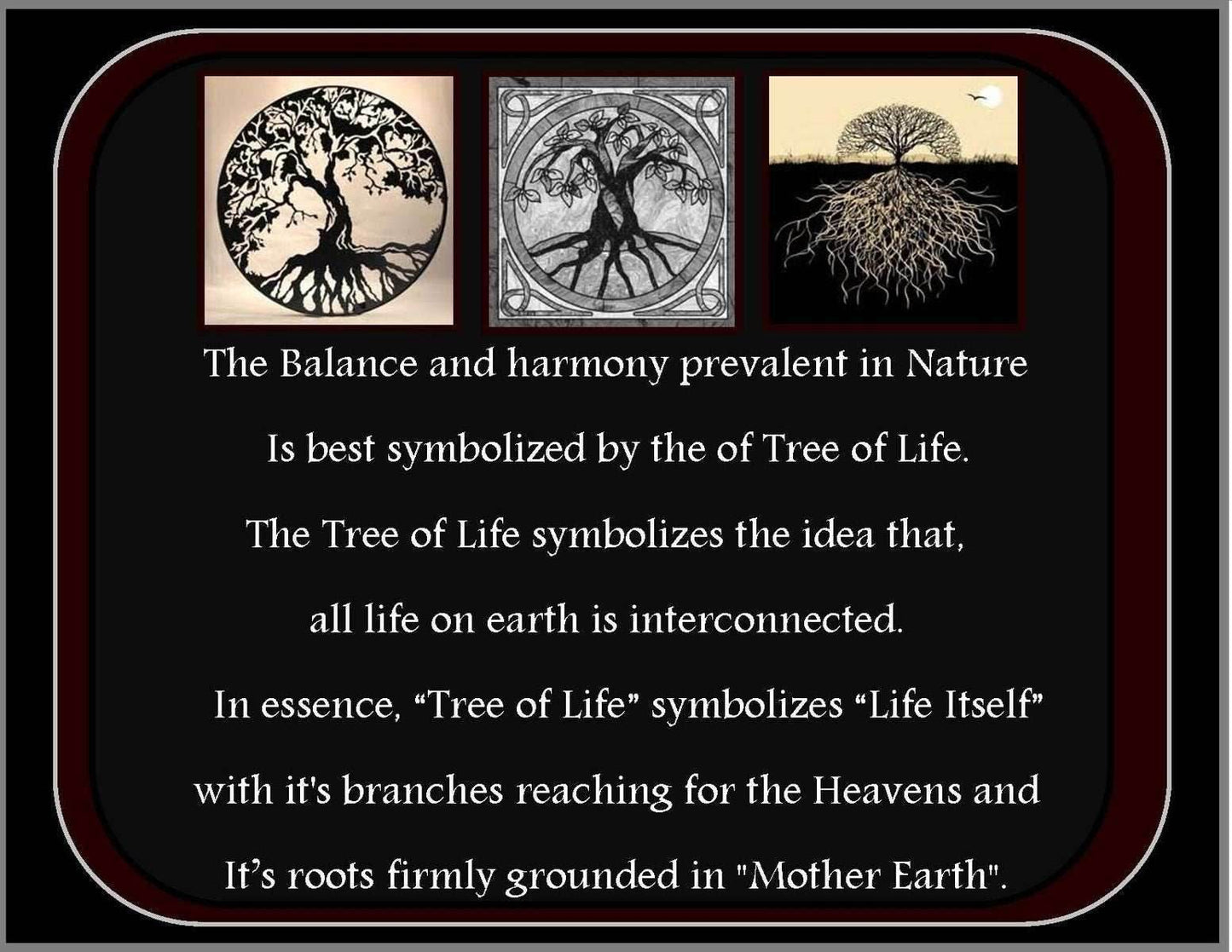 Marcasite Tree of Life Earrings -