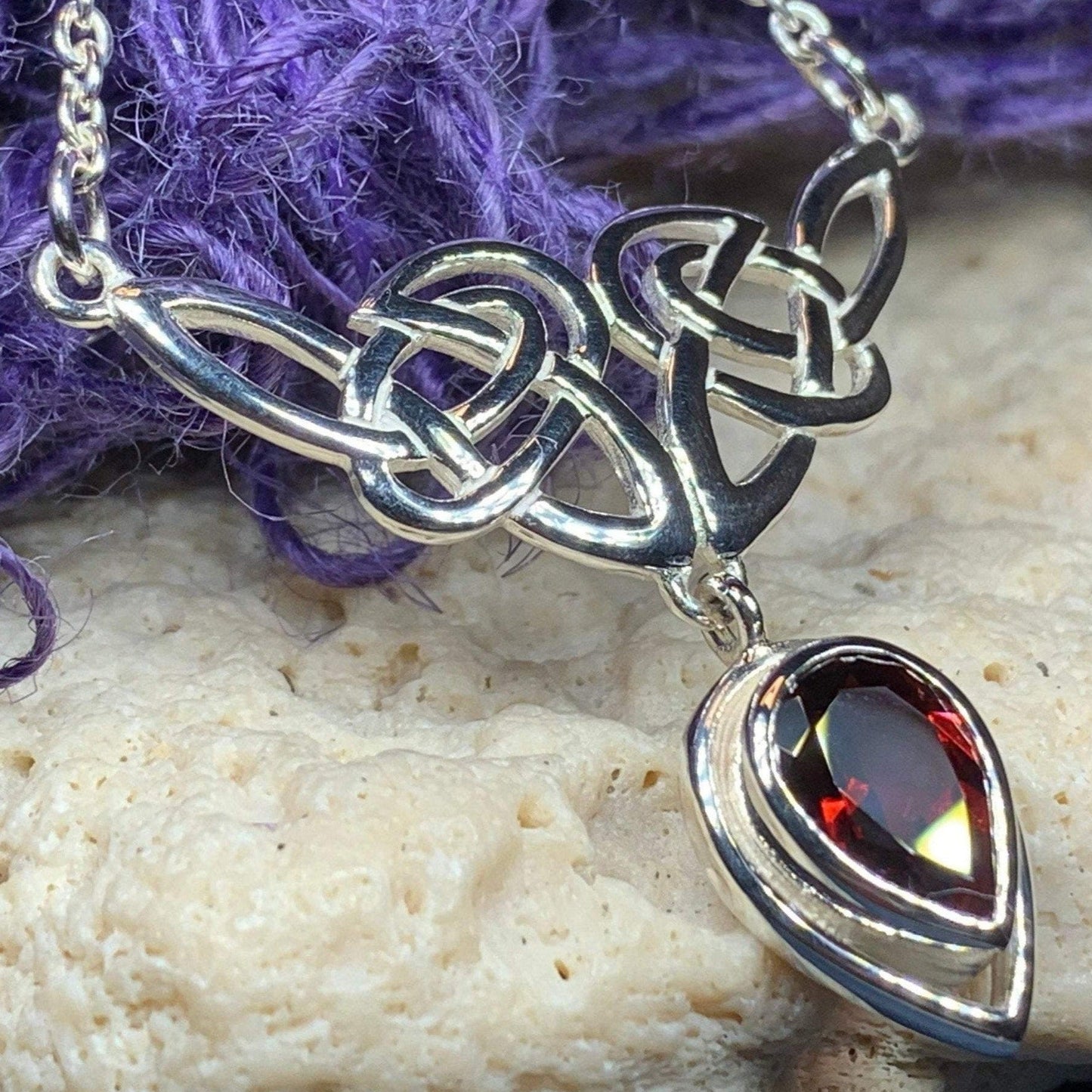 Ayn Celtic Knot Necklace