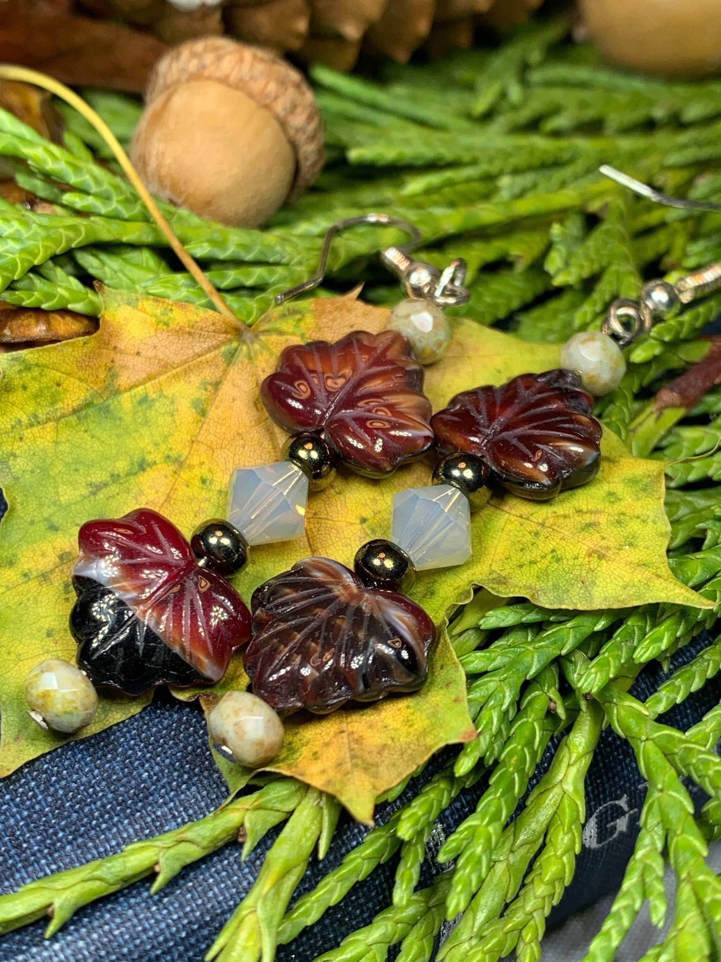 Celtic Autumn Earrings -