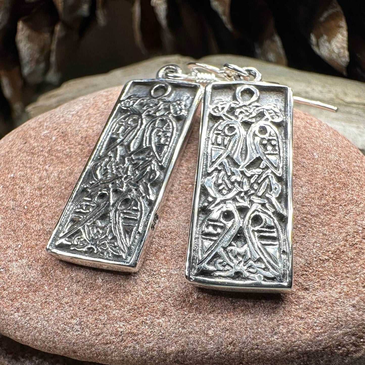 Orla Celtic Birds Earrings -