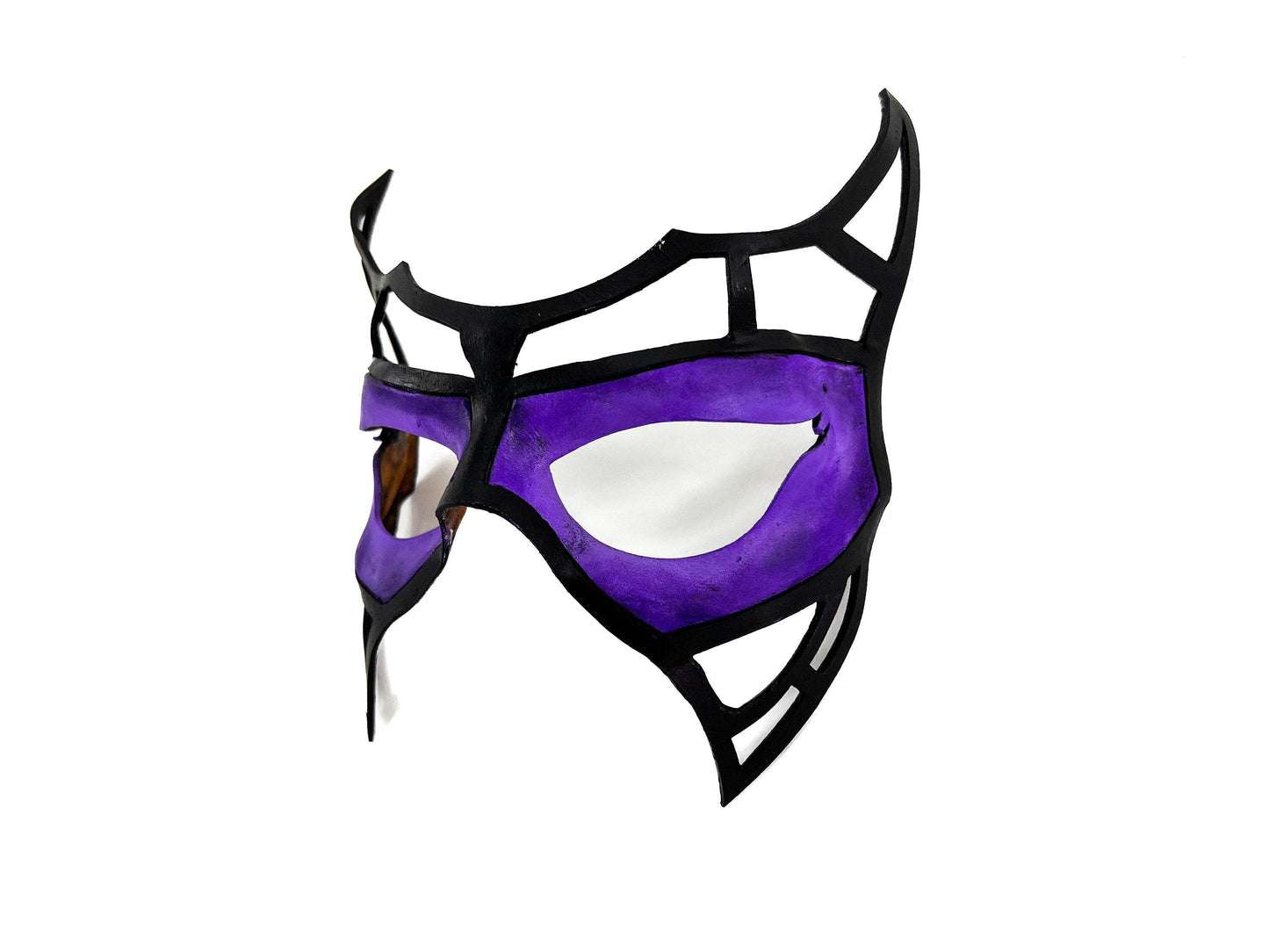 Evil Royalty Handmade Genuine Leather Mask -