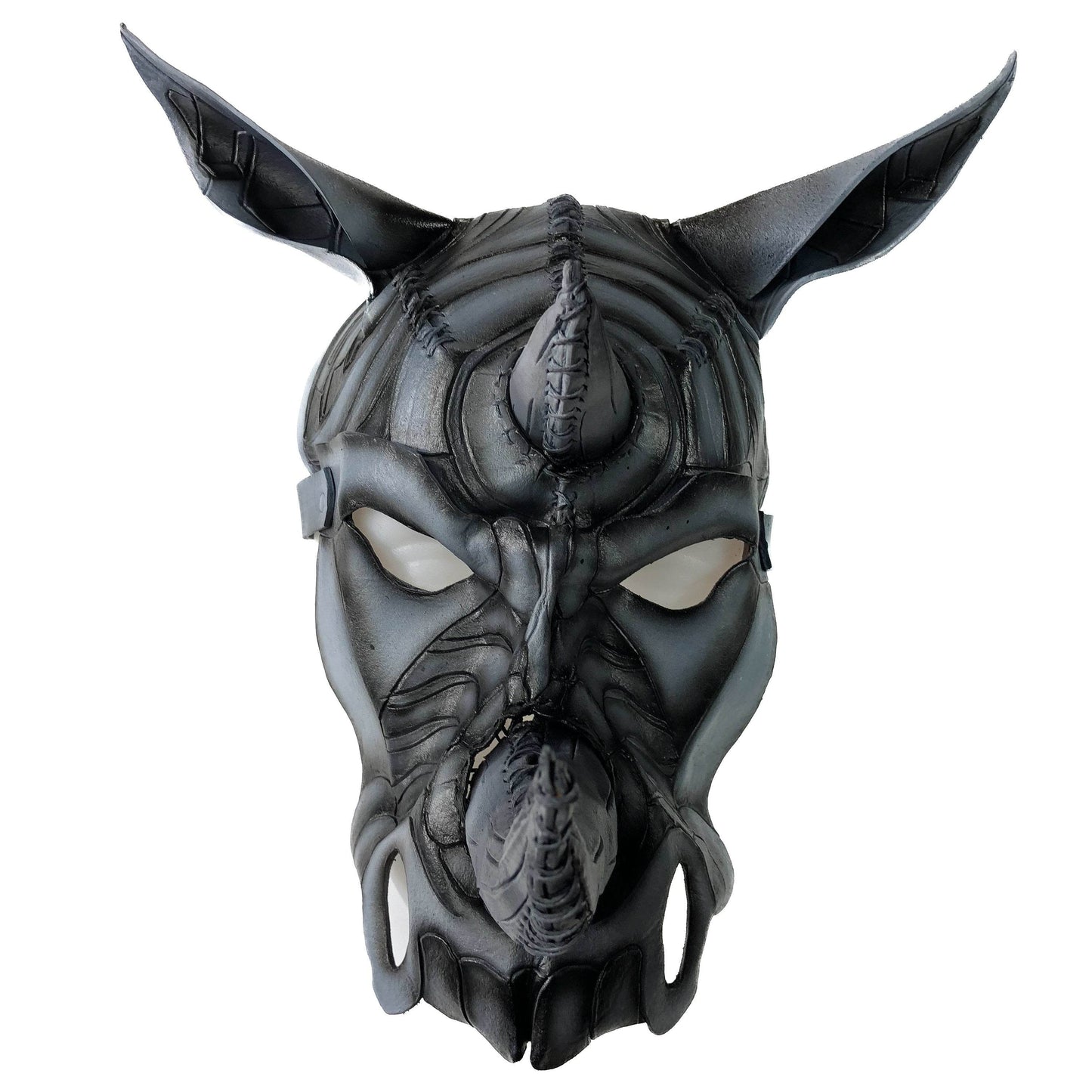 Rhino Handmade Genuine Leather Mask -