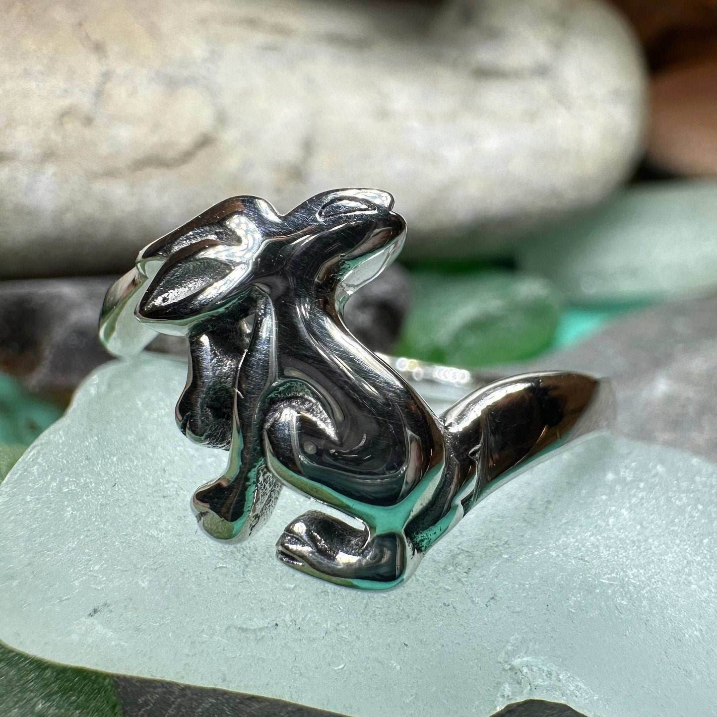 Moonlight Dancer Rabbit Ring - 5
