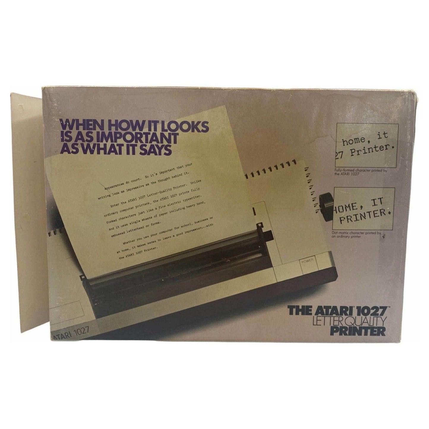 Atari 1027 Letter Quality Printer -